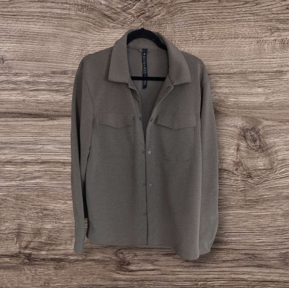Lululemon Gridliner Fleece Overshirt - Picture 5 of 9